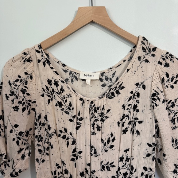 Bohme Black Pattern Print Dress - Picture 9 of 10